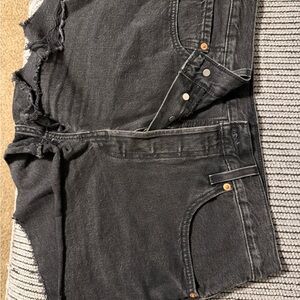 Levi's Classic Black Denim Jeans